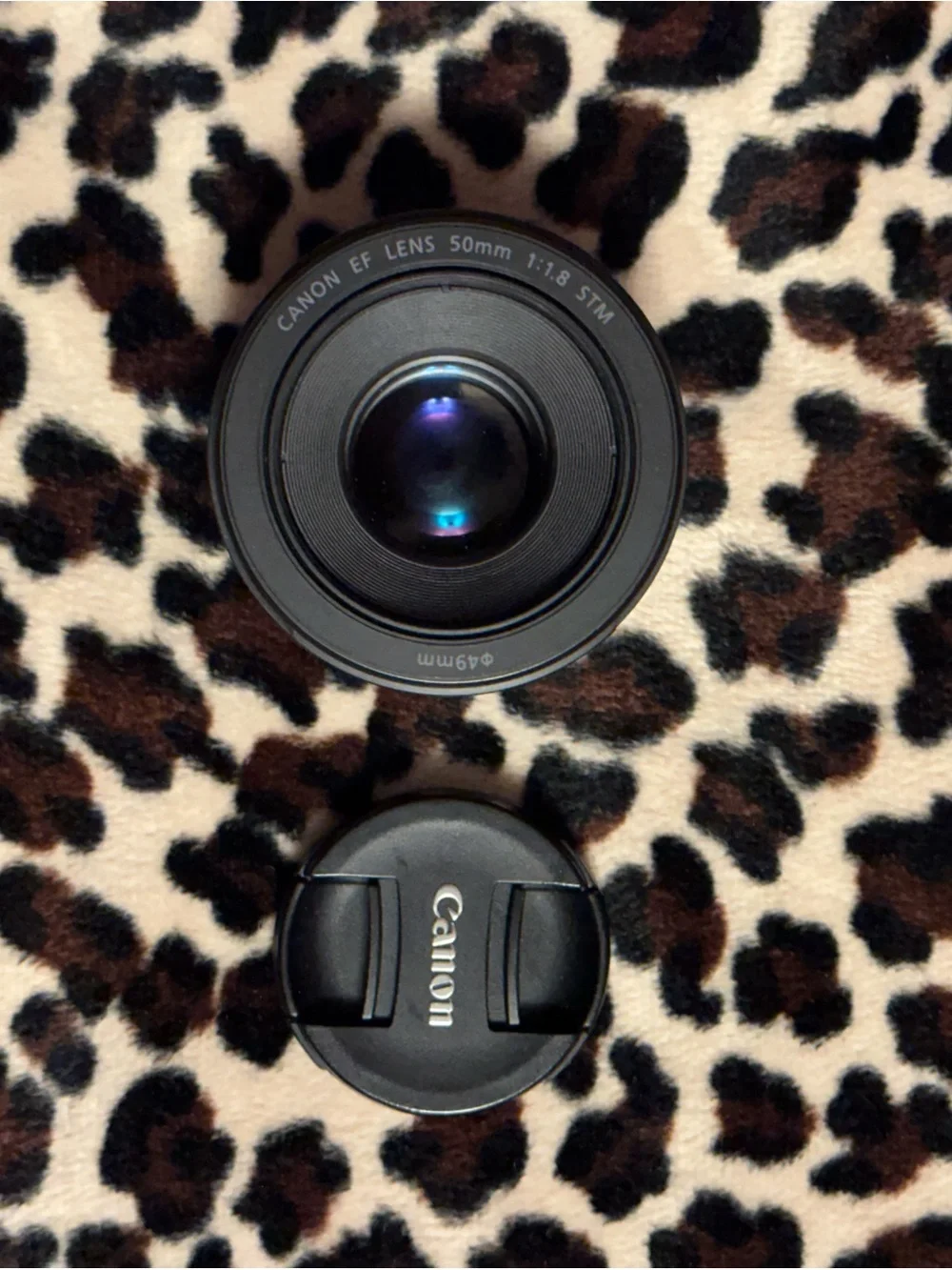 Canon 50mm f/1.8 STM Lens - Black